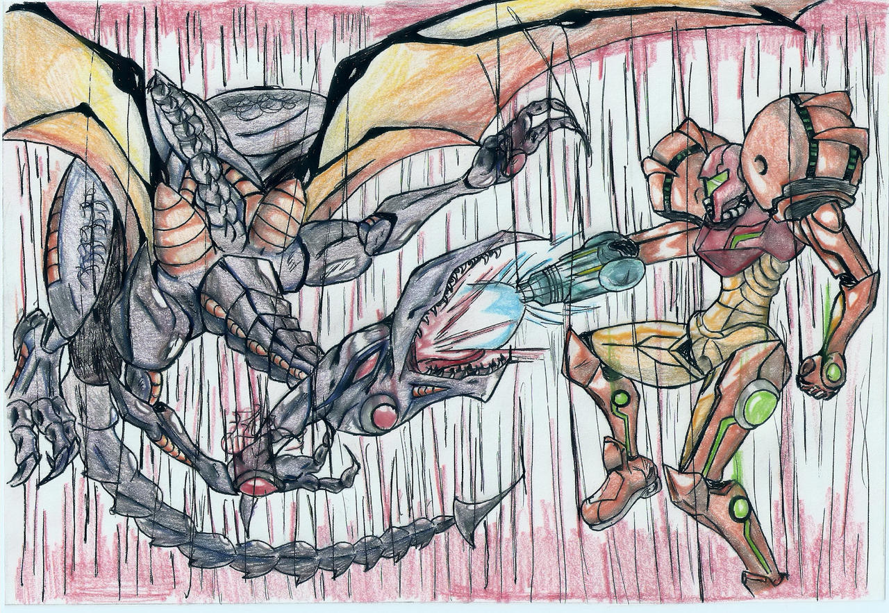 Samus vs Ridley