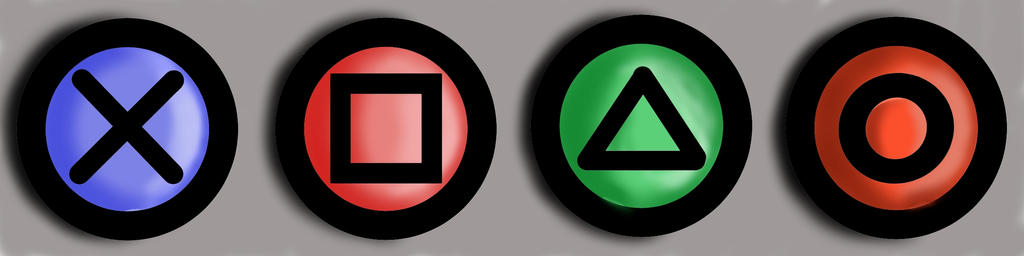 Psx Color Buttons Psx Buttons 4.2 by OptycNyrve on DeviantArt