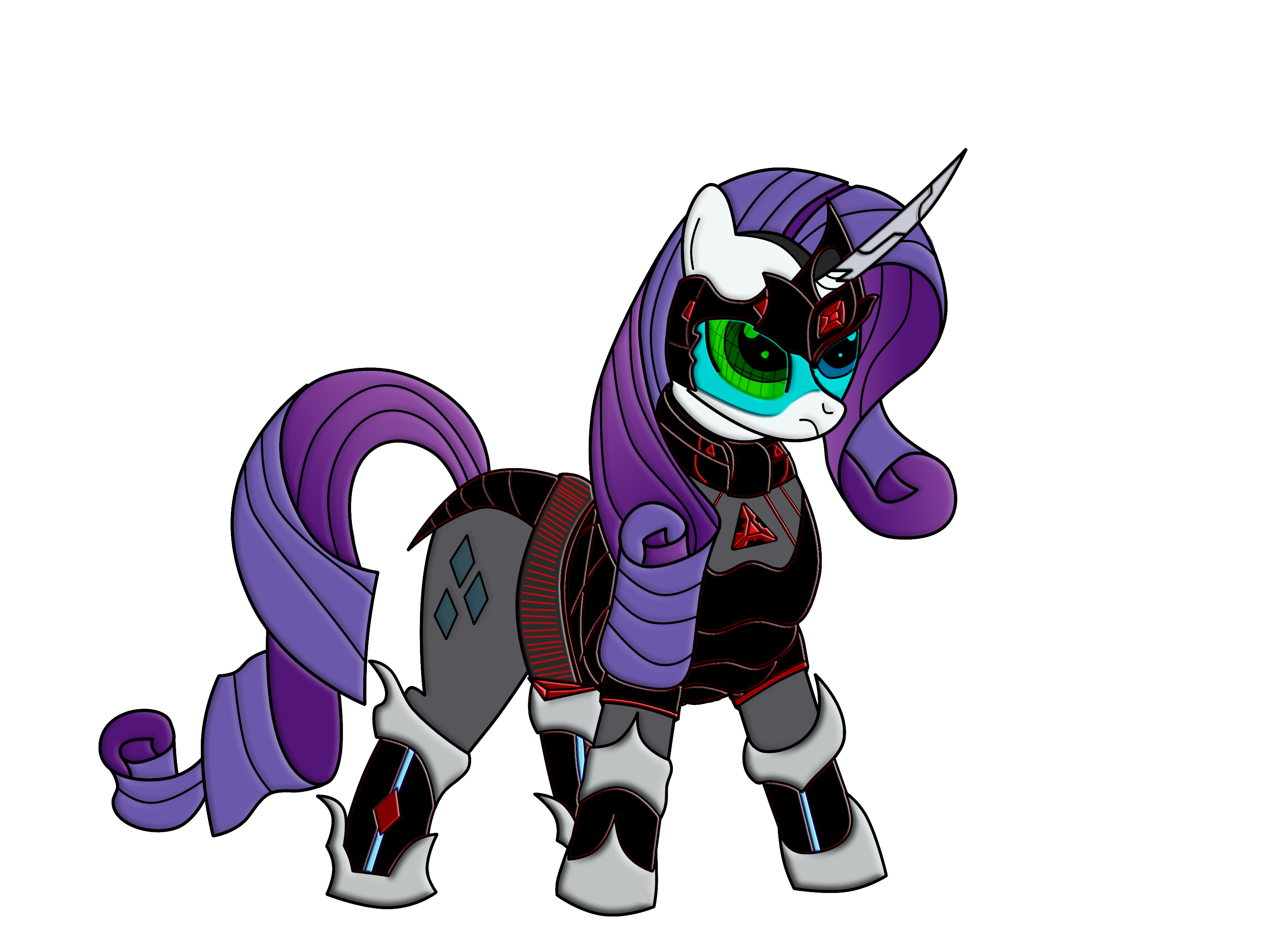 Rarity armored  vector