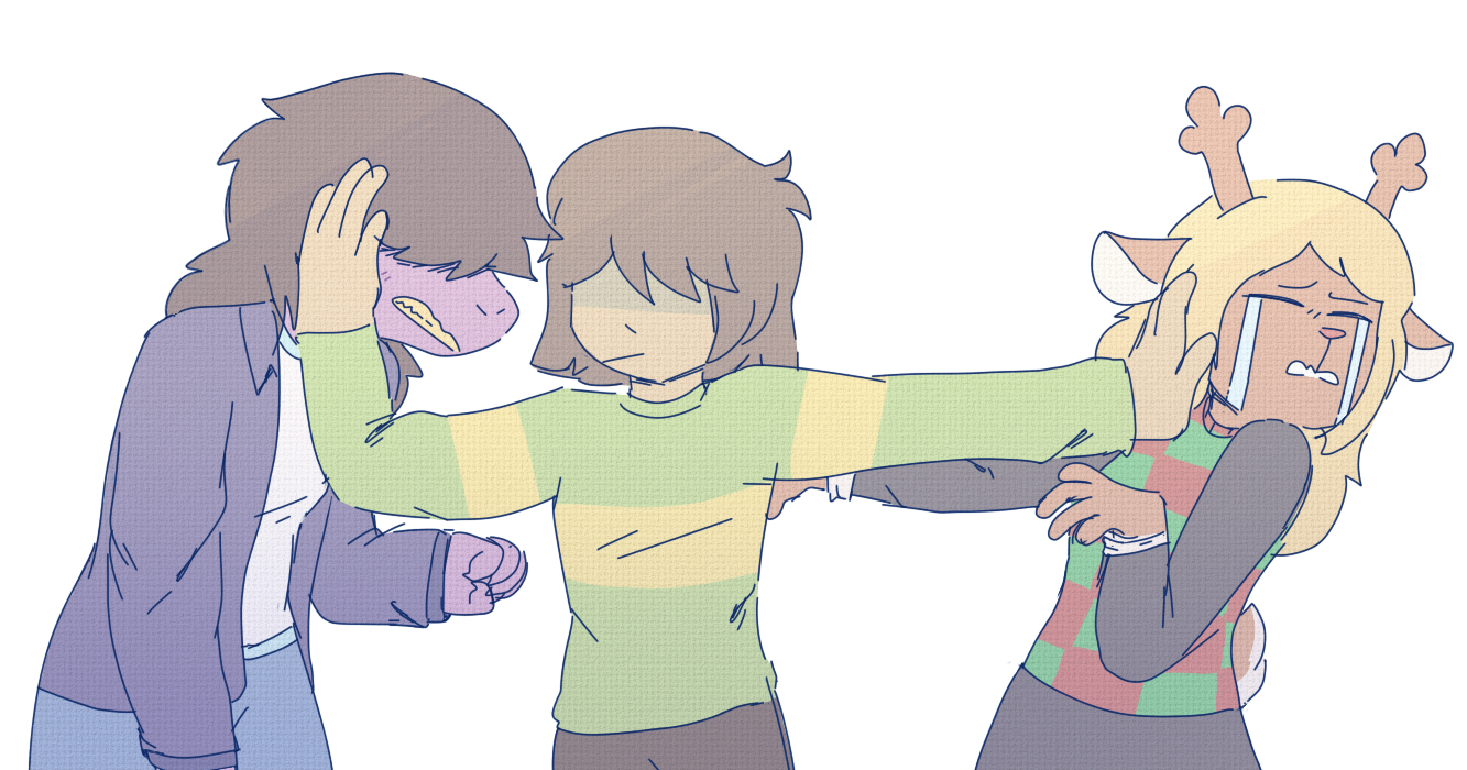 Susie x Kris lol by kIRAWOLFs on DeviantArt