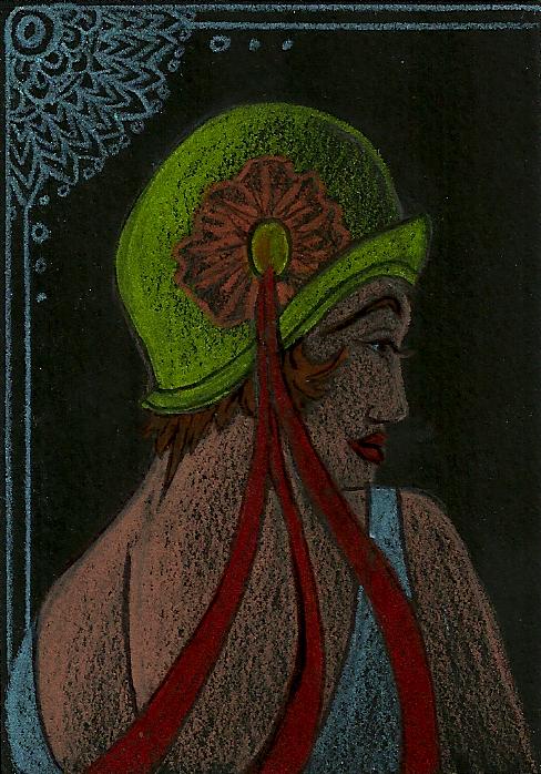 ATC: Art Deco Ladies 2