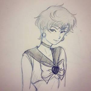 Sailor Uranus sketch