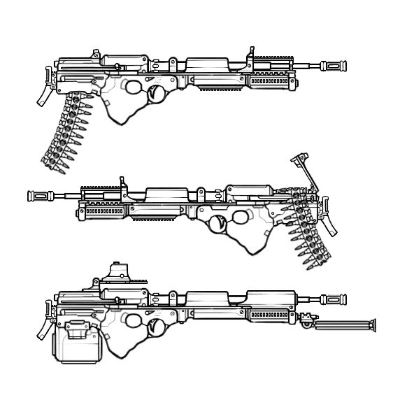 Basic Lmg LMG design by maxviolence on DeviantArt
