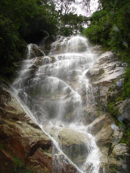 Waterfall in Peru