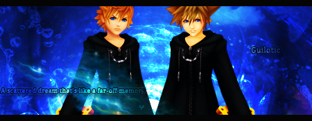 [KH]Sora and Roxas Signature (request)