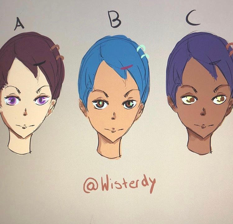 Rose Color Character Rose Characters variations by wisterdy1996 on DeviantArt