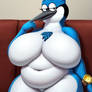 Naked fat female blue jay 88