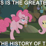 4577 Animated Flutterguy Fluttershy Macro Pinkie P