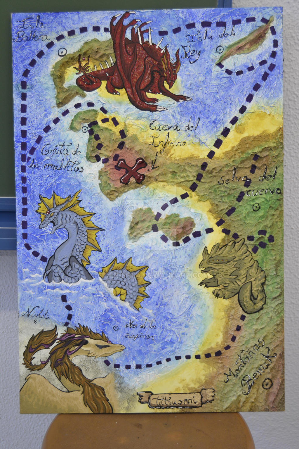 Map of Dragons by Eiden-Enea on DeviantArt
