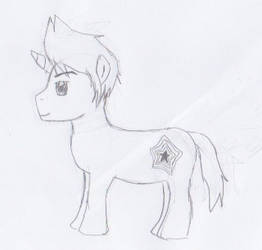 MLP FiM OC: Starblast (Draft/Uncolored)