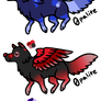 Different types Wolf Adots (OPEN)
