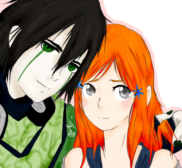 Ulquiorra x Orihime :D