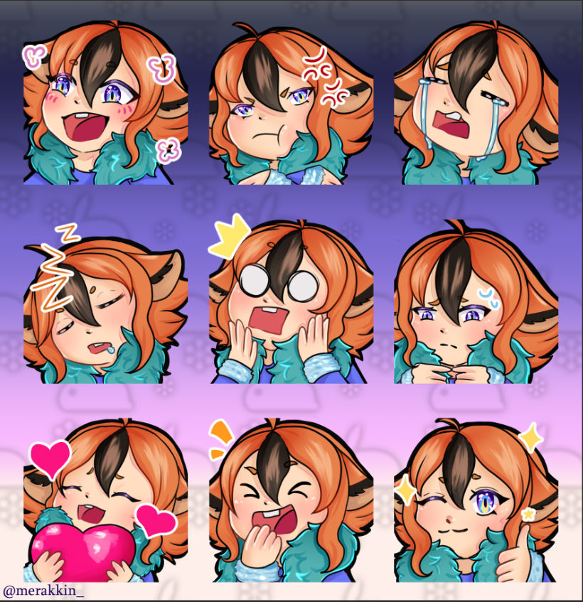 Discord and twitch emotes - Lemming by Merakkin on DeviantArt