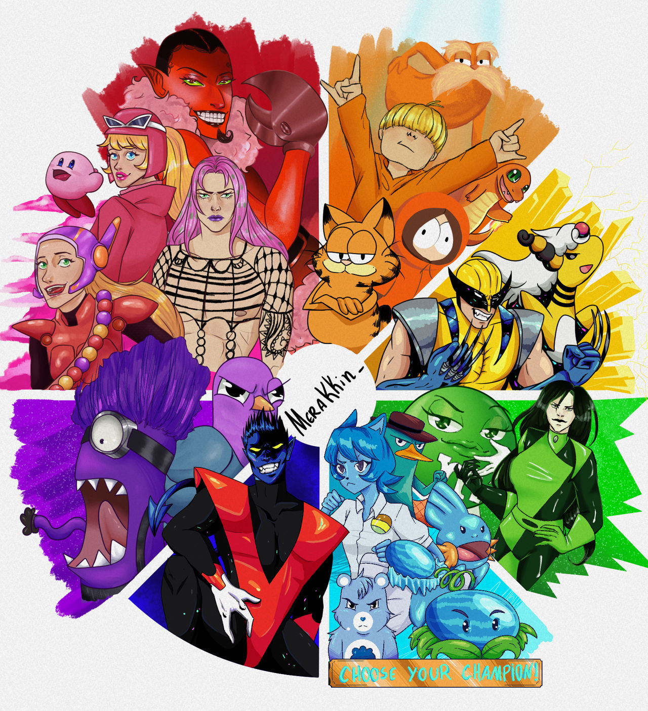 Deviantart Color Wheel Collab Color Wheel challenge! by Merakkin on DeviantArt