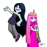 Marceline and Bubblegum v.2