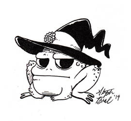 Inktober Day 8 - Toad