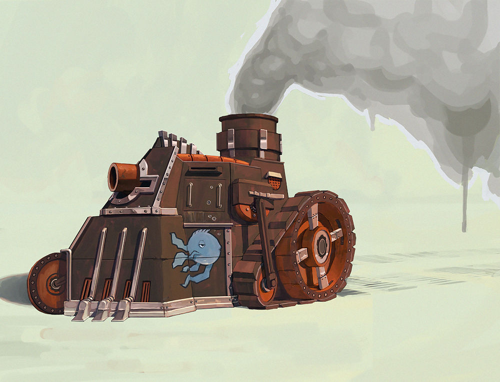 Magic Punk Tank Steampunk tank by NokseMojo on DeviantArt