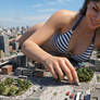 Playing in the tiny city
