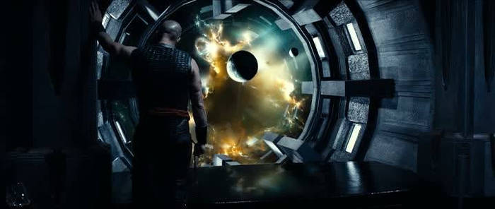 Riddick Movie with my Nebula