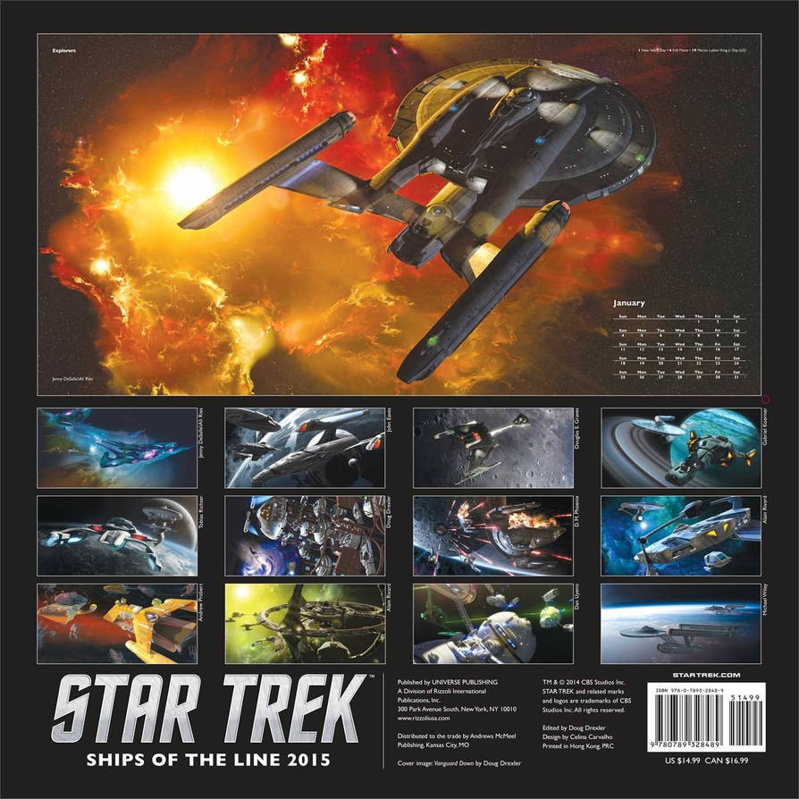 Star Trek Ships of the Line 2015 by Casperium on DeviantArt Star Trek Ships of the Line 2015 by Casperium on DeviantArt