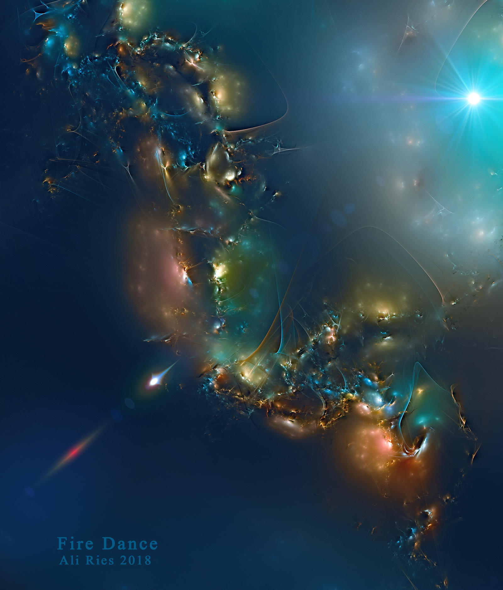 Fire Dance by Ali Ries 2018 by Casperium