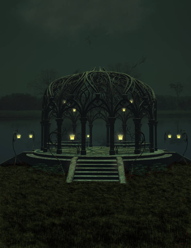 Fantasy Gazebo Stock by Casperium