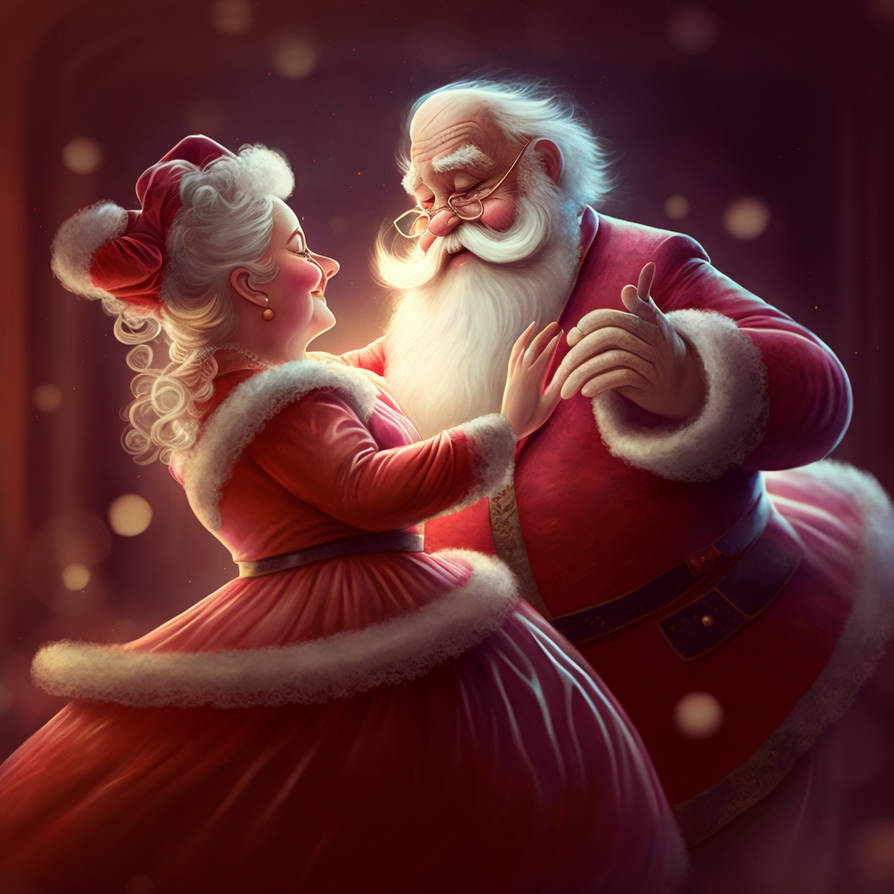 Santa M R Mr and Mrs Santa Claus Dance 3 by WildWanderinGirl on DeviantArt