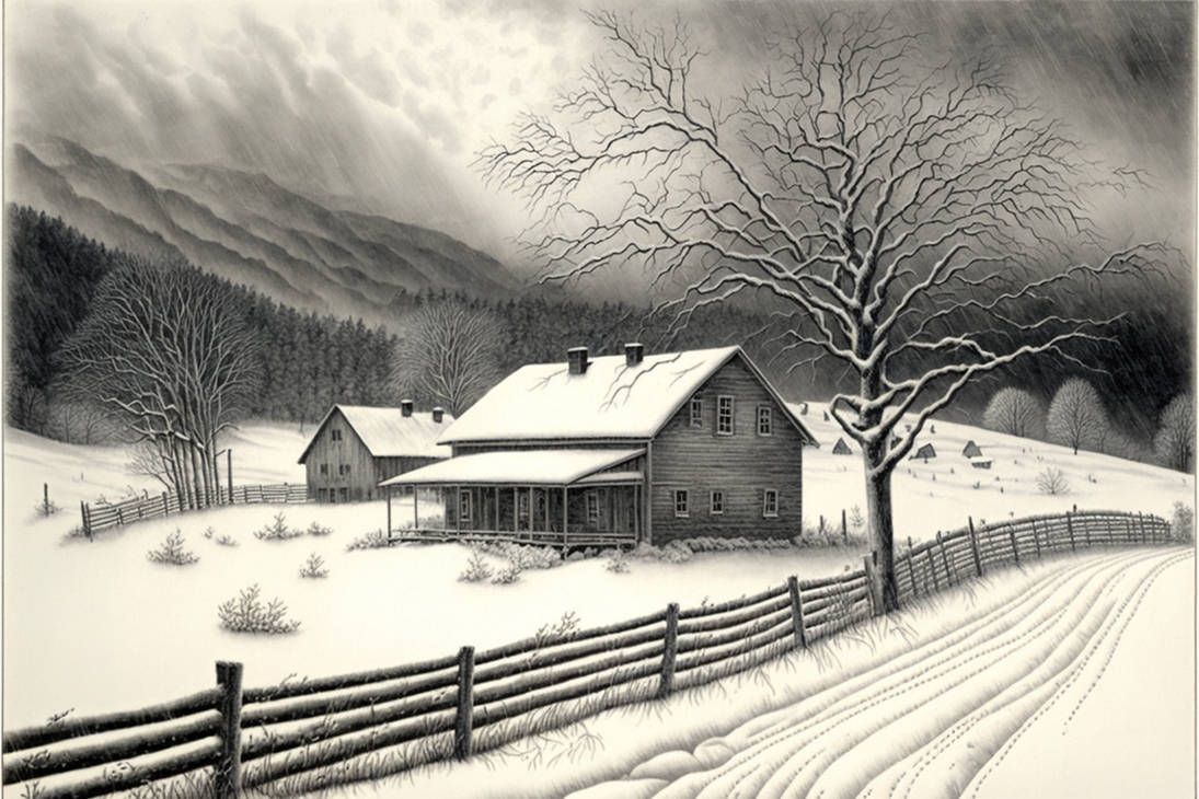 Cold Weather Line Art by WildWanderinGirl on DeviantArt