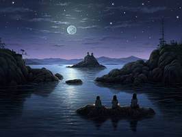 At the Edge of the Ocean - 22 - Moonrise