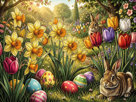 Hoppy Easter Bunnies 3