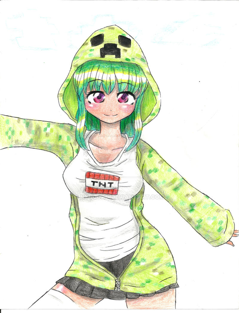 Creeper Girl Nyuugao Original By Nyuugao On DeviantArt creeper-girl-nyuugao-original-by-nyuugao-on-deviantart