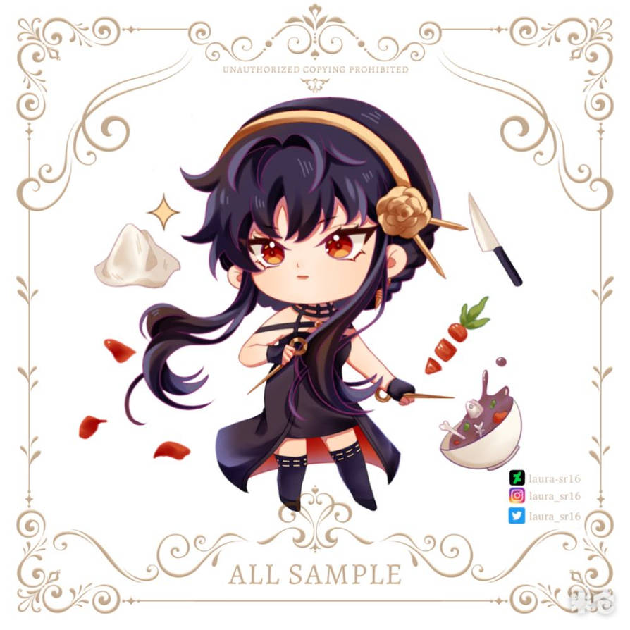 ( Fanart ) Yor Forger by laura-sr16 on DeviantArt