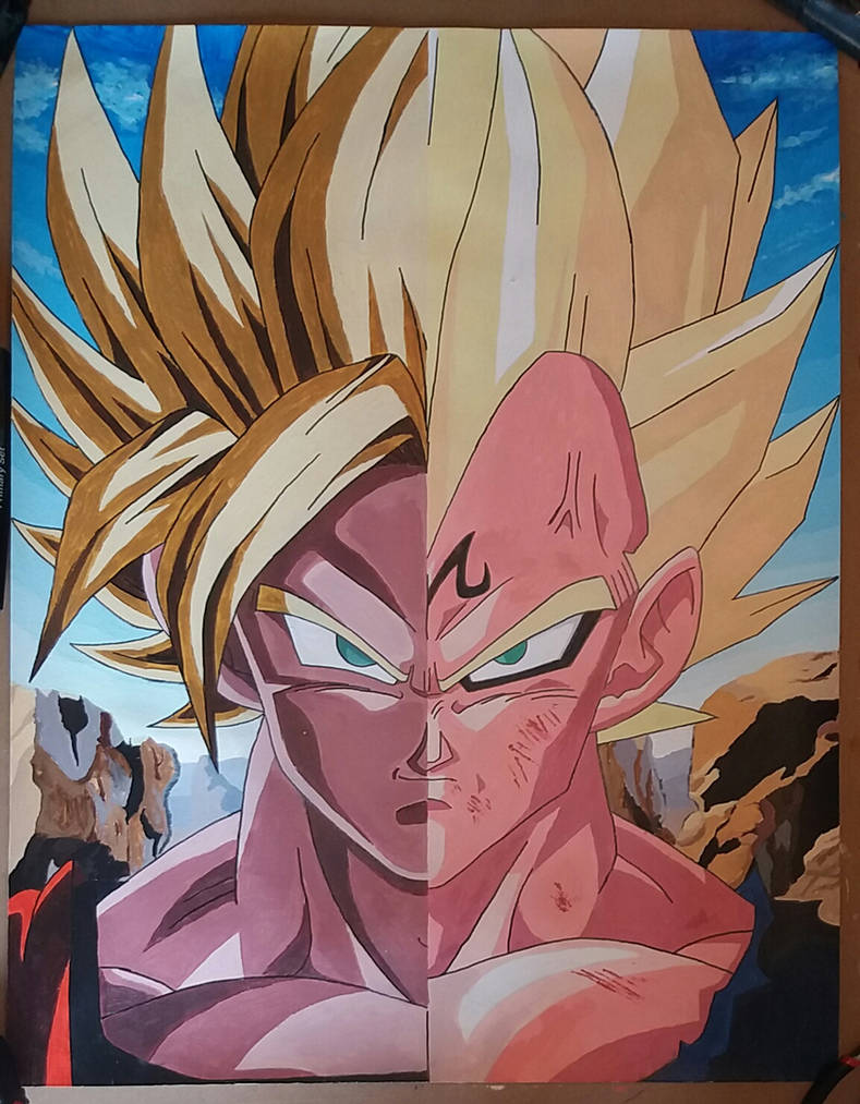 FELLIPART(Commissions Open) on X: MAJIN VEGETA VS GOKU SSJ2 (Commission)🔥  Hi friends, how are you? Commission I made recently and wanted to share  with you! 🤩 (FOLLOW ME ON INSTAGRAM - FELLIPART)