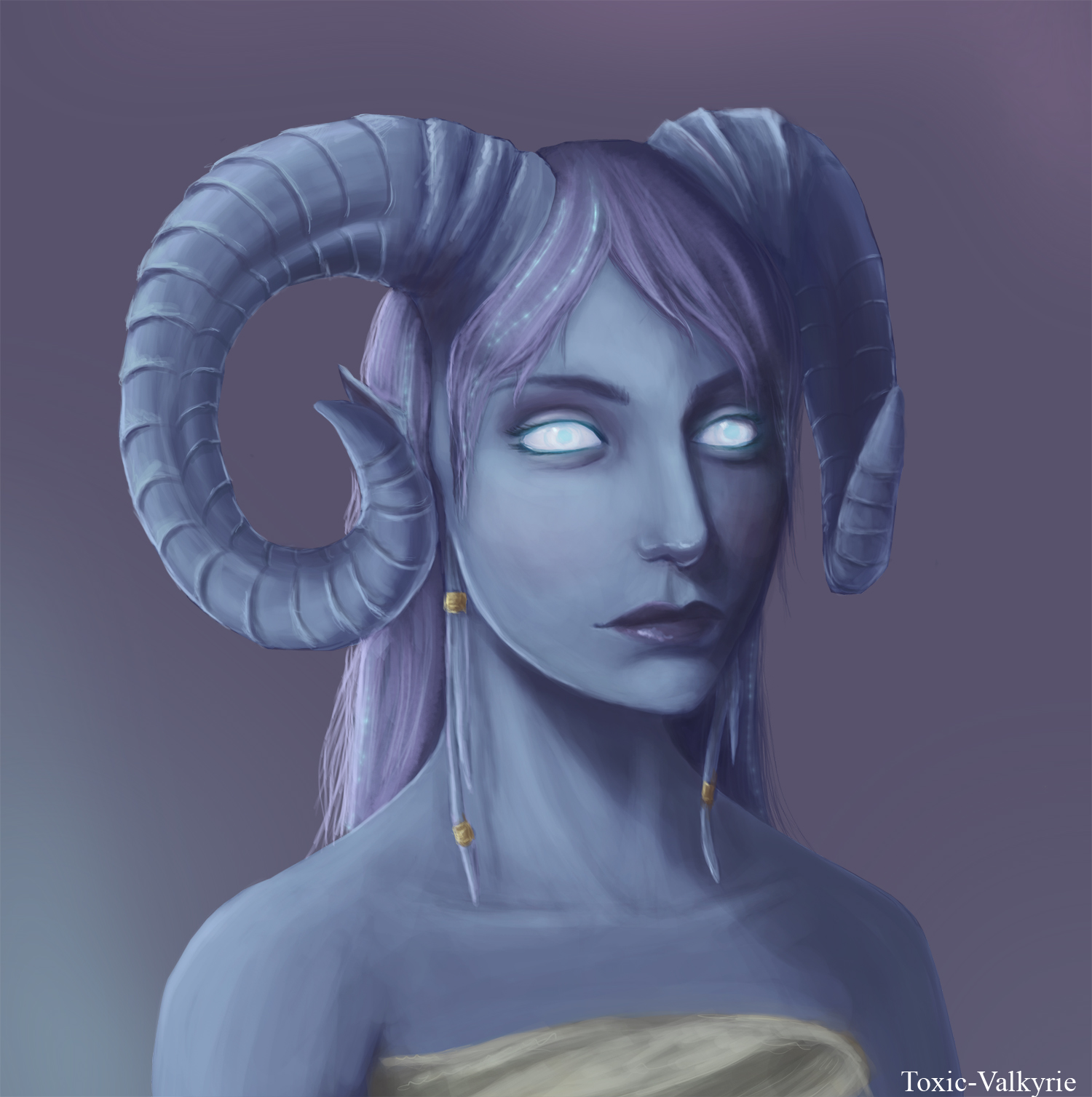 Female Draenei Horn Tutorial by Elorviel on DeviantArt