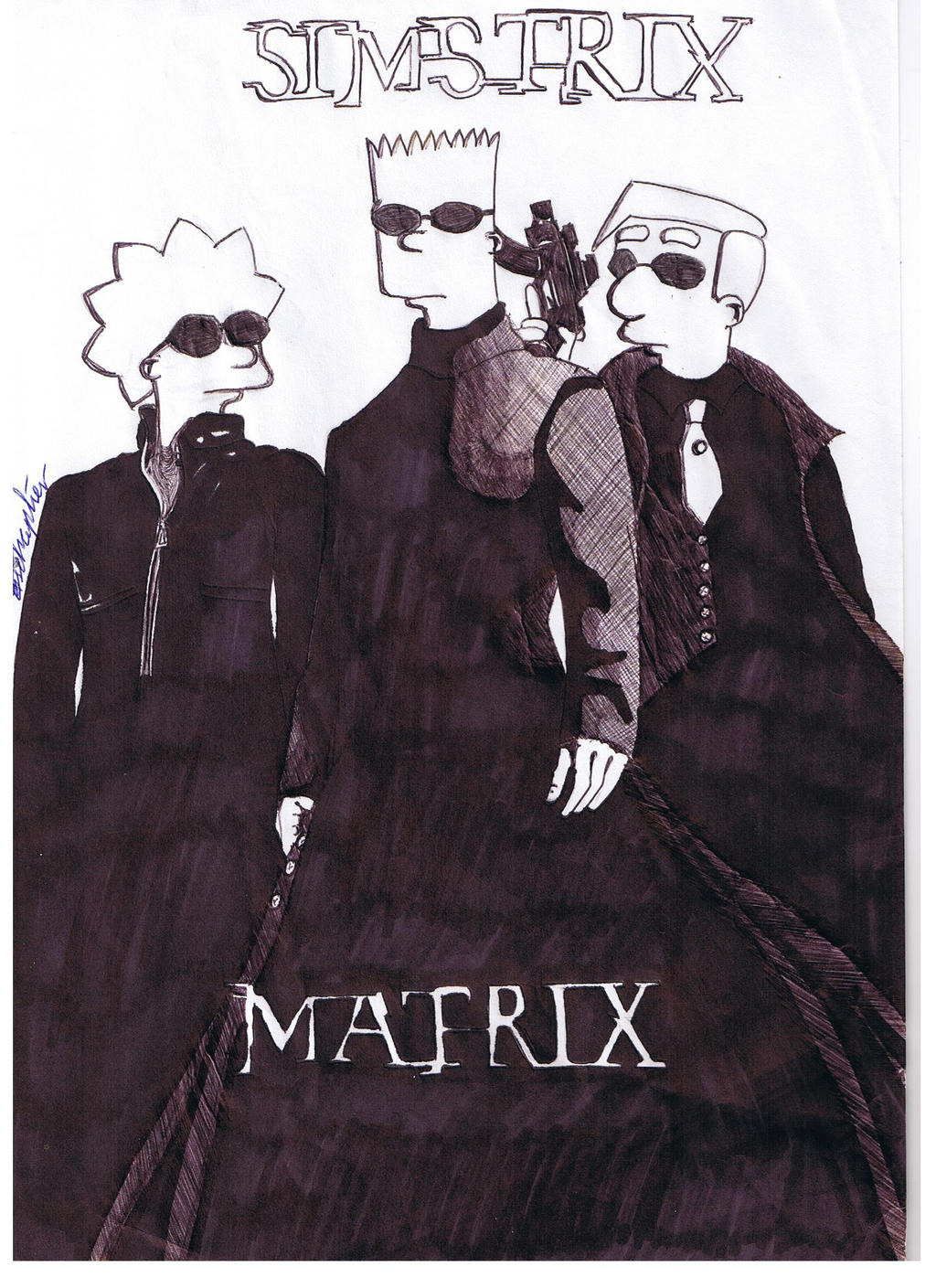 Simpsons Matrix by q-Snak3-p on DeviantArt