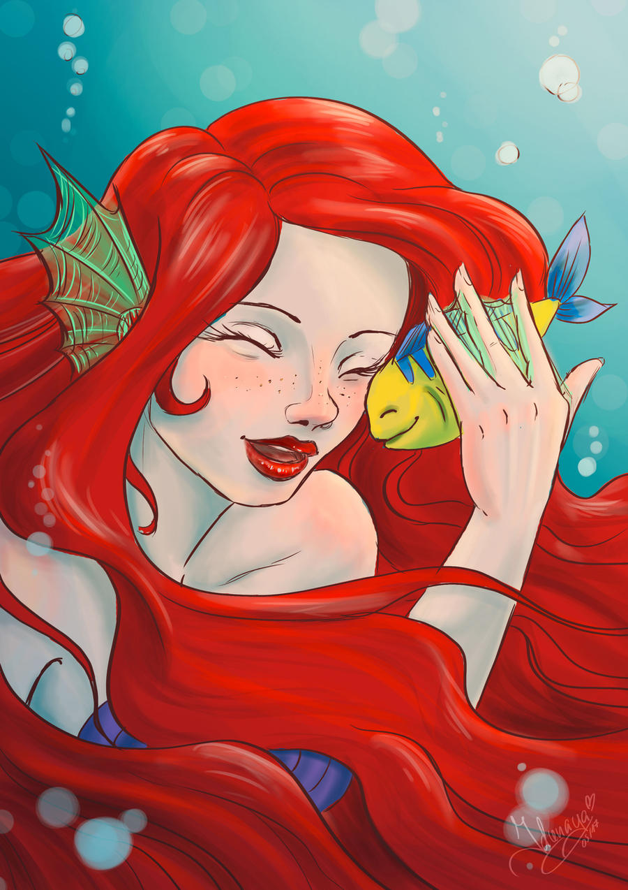 Ariel the little mermaid