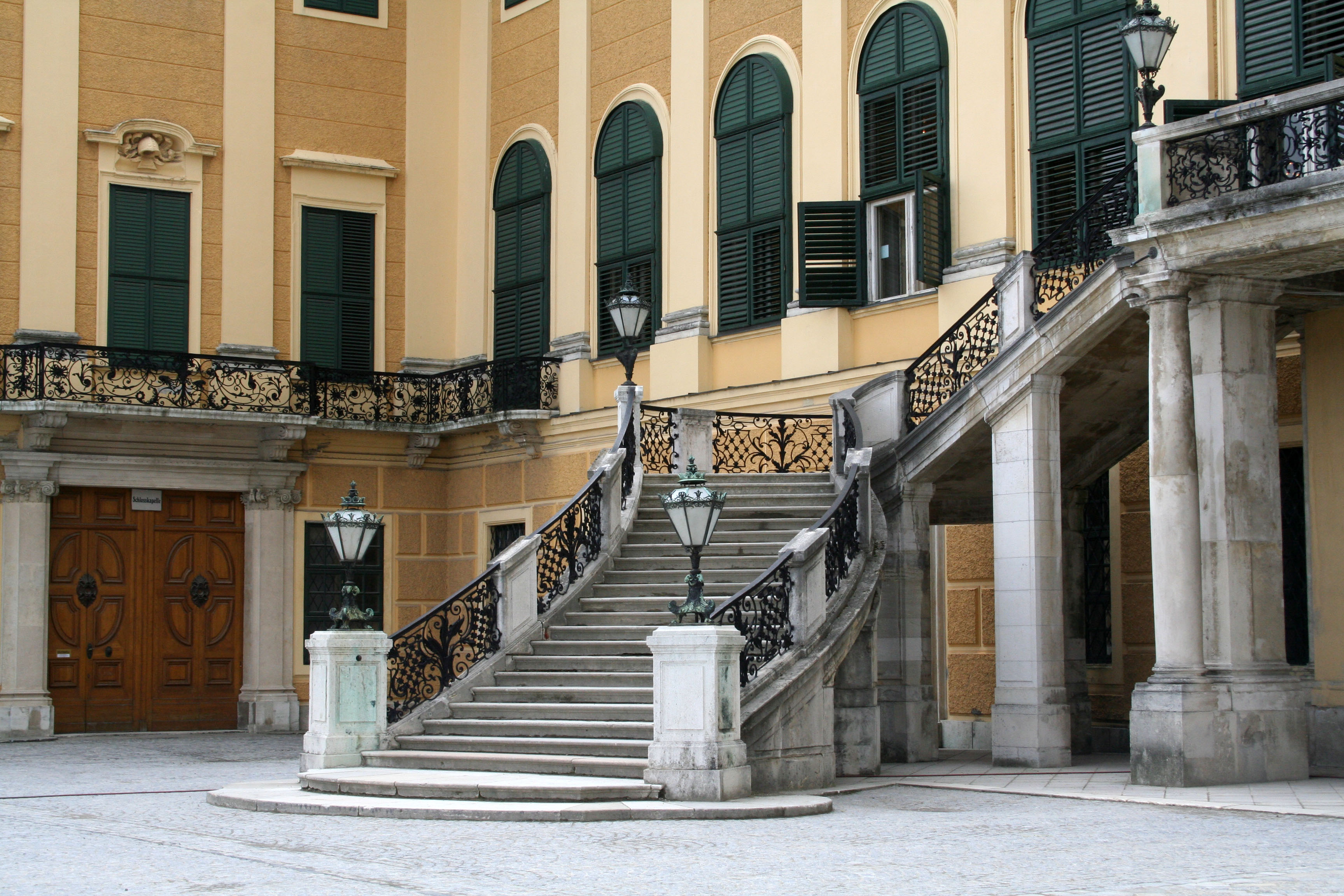 Castle Schoenbrunn - Stairs