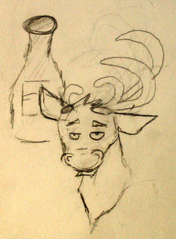 Drunk elk by Artsy-Munster on DeviantArt
