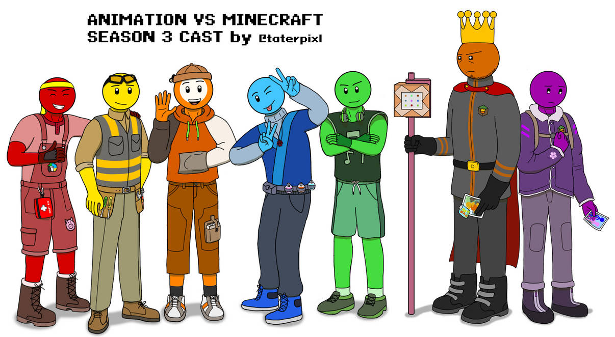 Animation vs. Minecraft Shorts Season 3, Animator vs. Animation Wiki