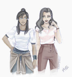 Korra and Asami