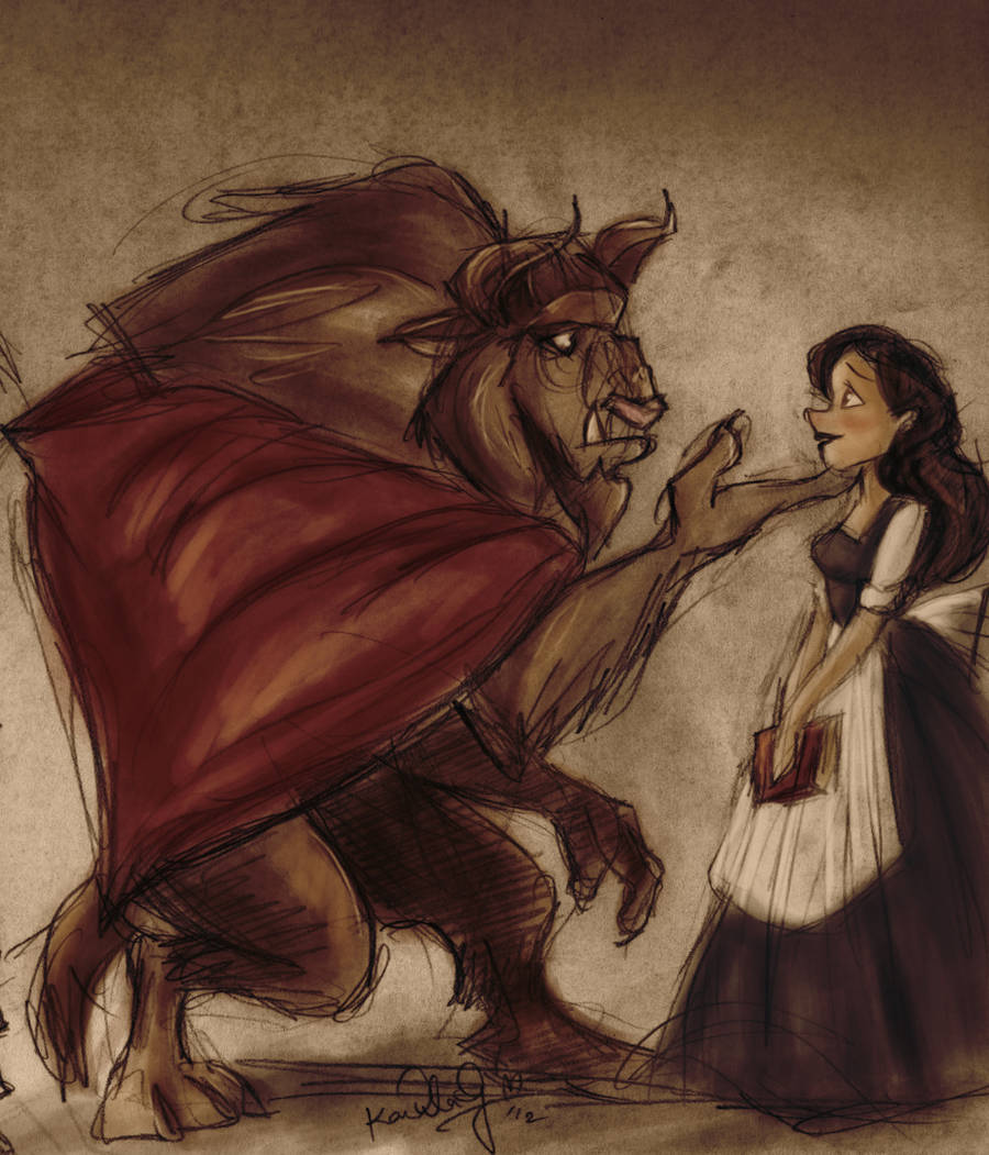 Beauty and the Beast by TottieWoodstock
