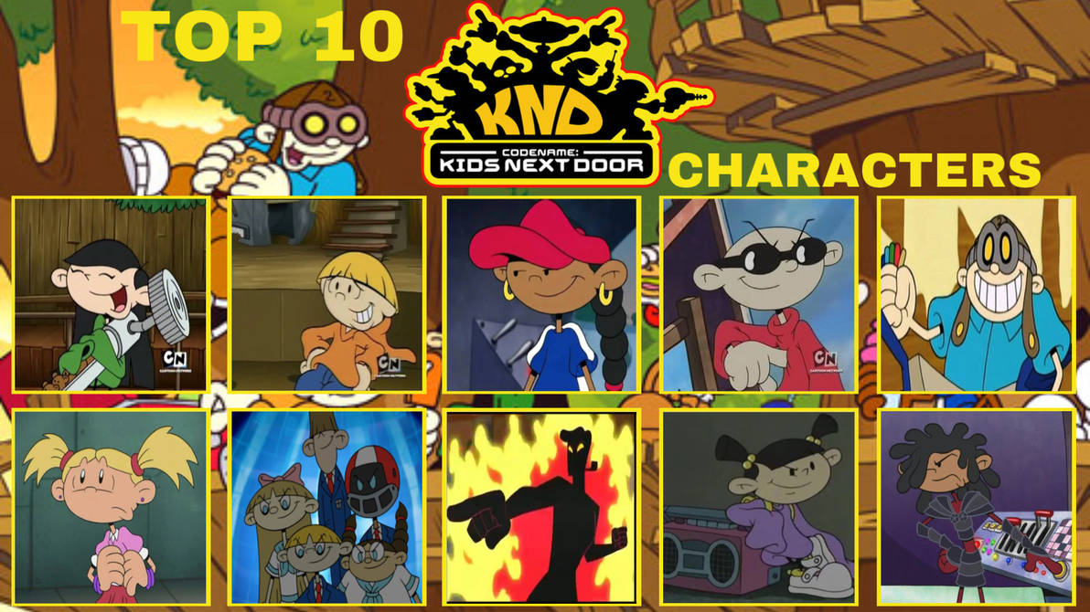 Knd Remote Top 10 Favourite Codename: KND Characters by GeoNonnyJenny on DeviantArt
