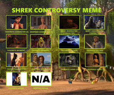 Shrek Controversy Meme