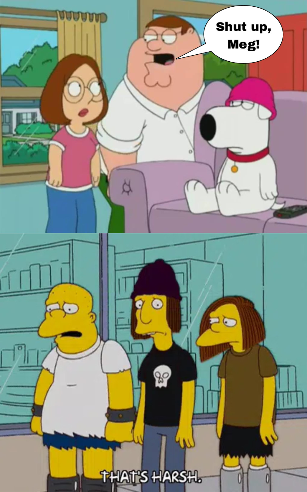 Meg Instrument Meme Shut Up Meg Meme