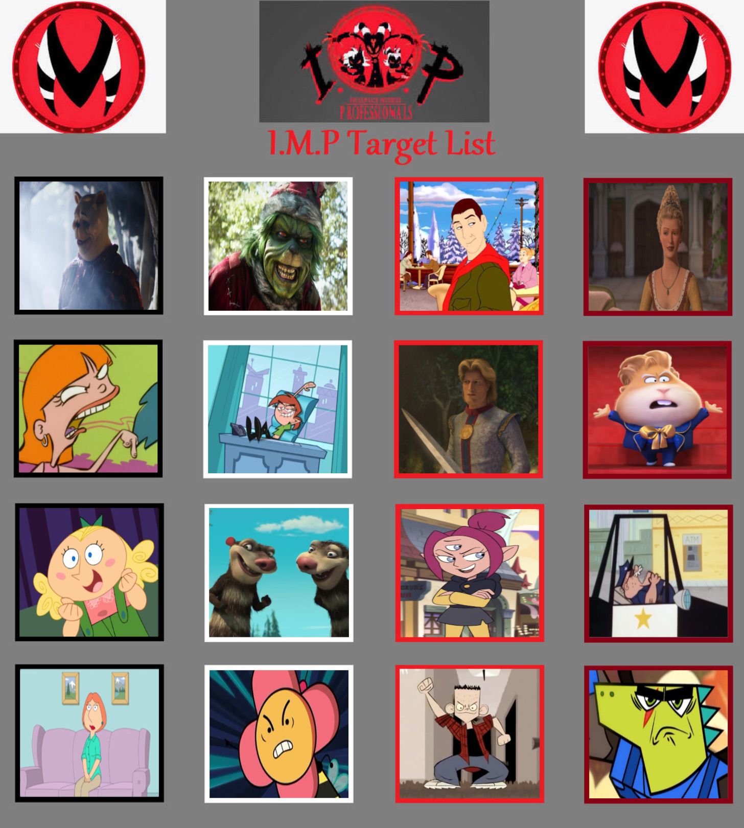 Imp Target File I.M.P Target List Volume 4 by GeoNonnyJenny on DeviantArt