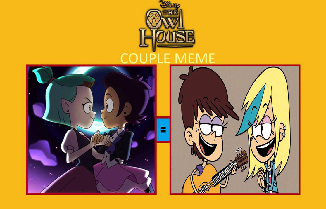 Luz Noceda x Amity Blight as Luna Loud x Sam Sharp by GeoNonnyJenny on ...