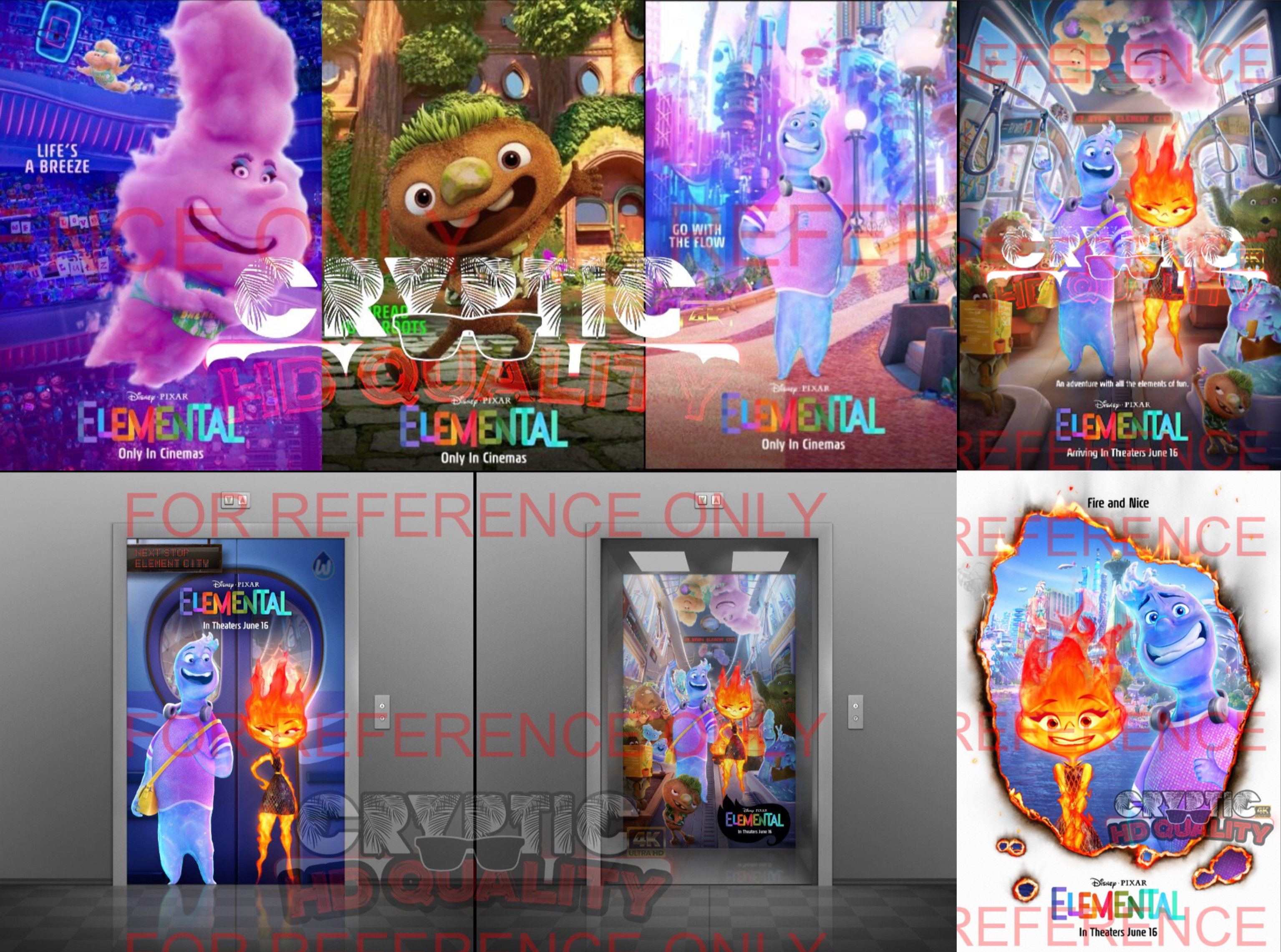 Elemental new posters by GeoNonnyJenny on DeviantArt