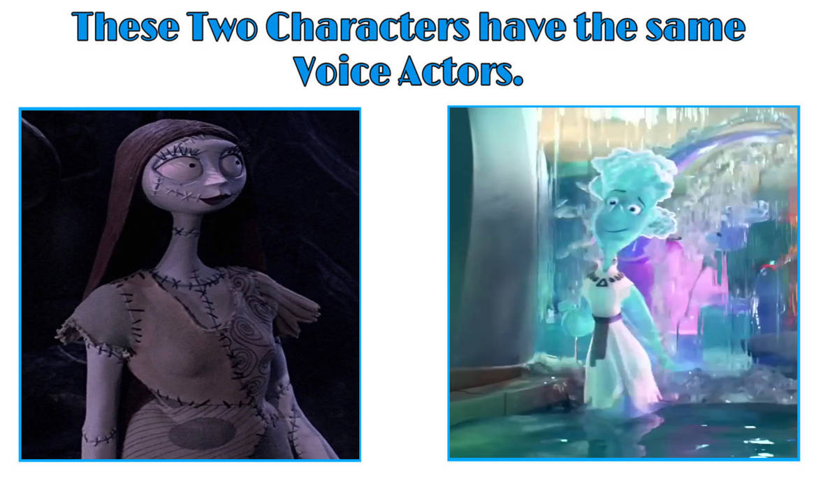 Same Voice Role: Sally and Brook Ripple by GeoNonnyJenny on DeviantArt