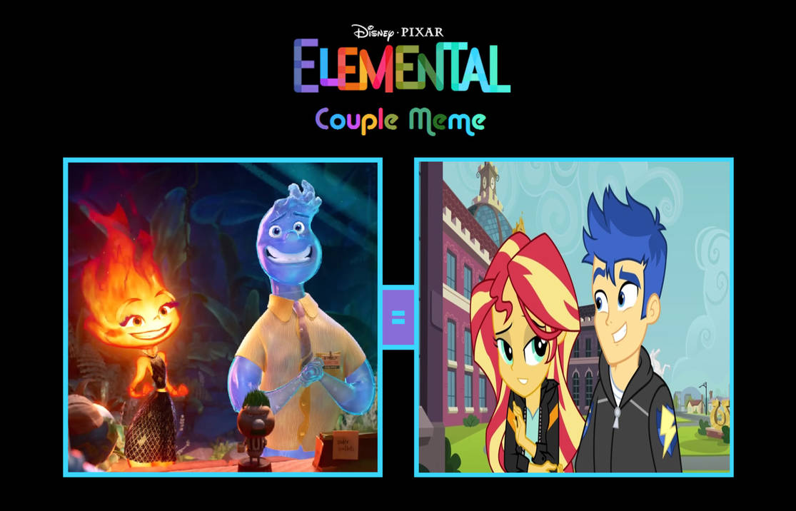 Ember Lumen x Wade Ripple as Sunset x Flash by GeoNonnyJenny on DeviantArt