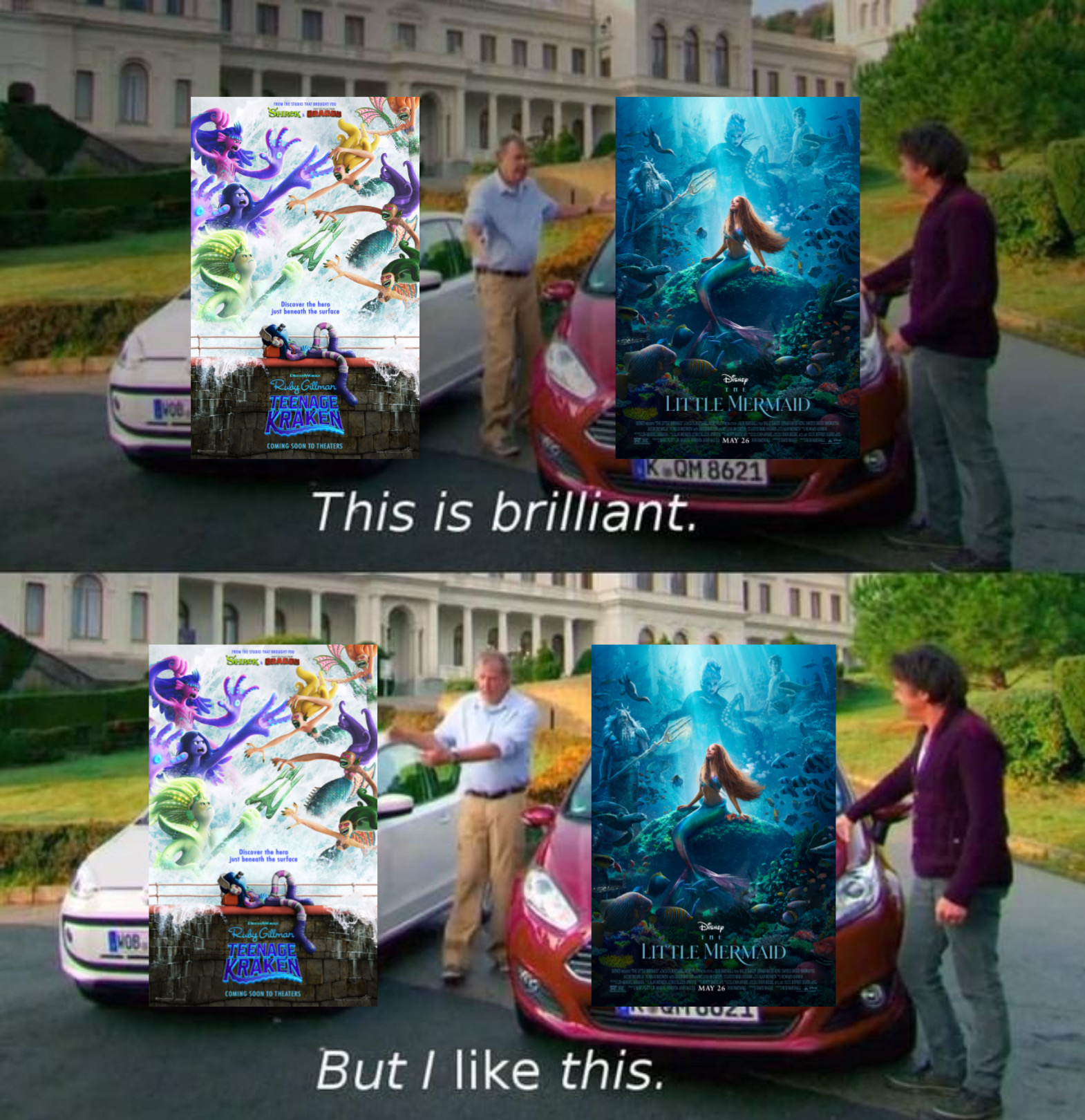Little Mermaid and Ruby Gillman Meme by GeoNonnyJenny on DeviantArt